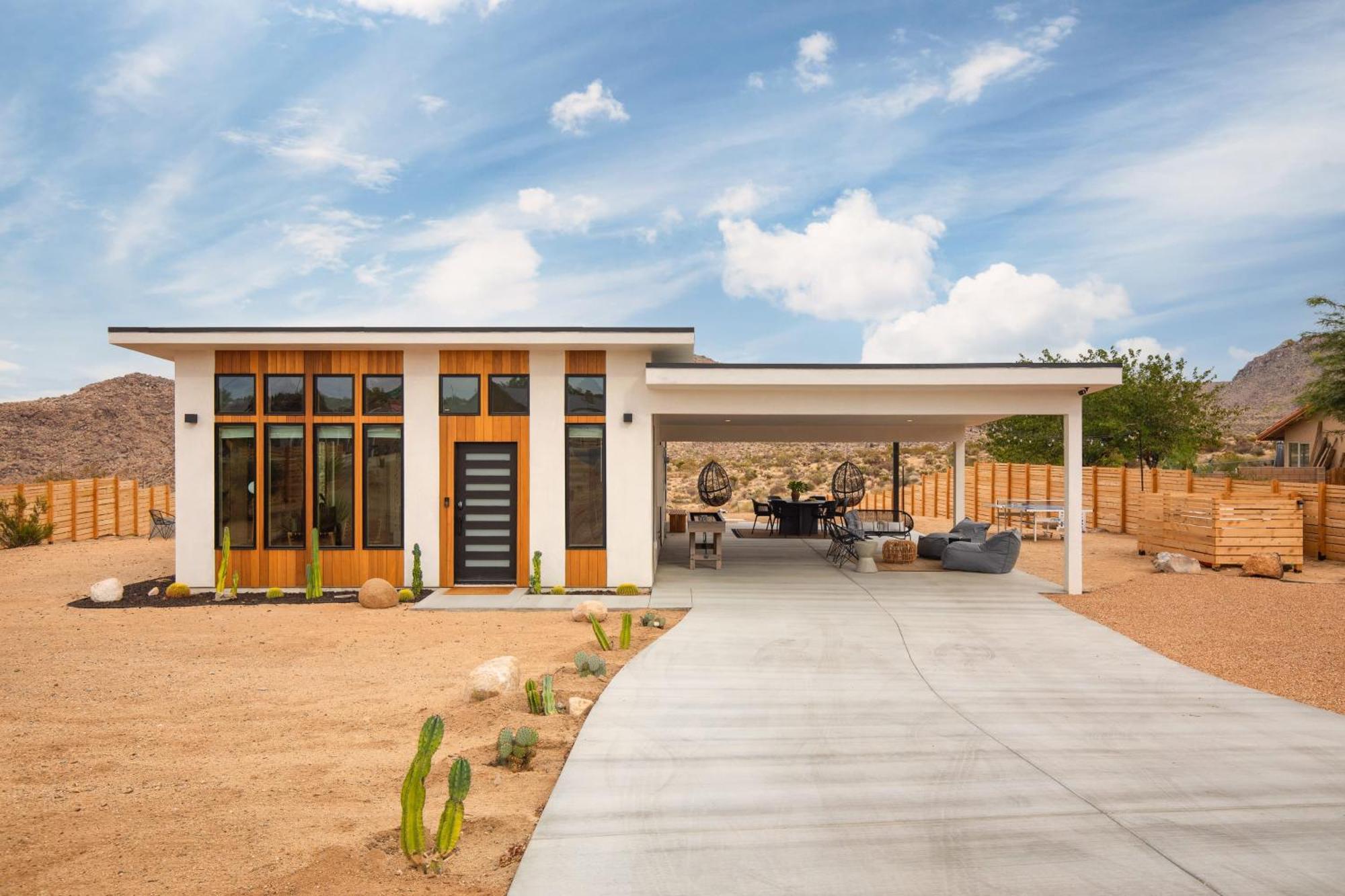 Chicory By Avantstay Modern Desert Retreat W Hot Tub Joshua Tree Exterior photo